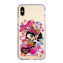 スリムプロテクションケース［ アクビガール - キャンディーリボン ］