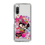 スリムプロテクションケース［ アクビガール - キャンディーリボン ］