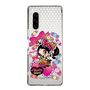スリムプロテクションケース［ アクビガール - キャンディーリボン ］