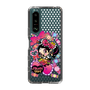 スリムプロテクションケース［ アクビガール - キャンディーリボン ］