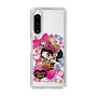 スリムプロテクションケース［ アクビガール - キャンディーリボン ］