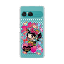 スリムプロテクションケース［ アクビガール - キャンディーリボン ］