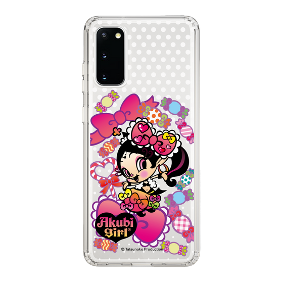 スリムプロテクションケース［ アクビガール - キャンディーリボン ］