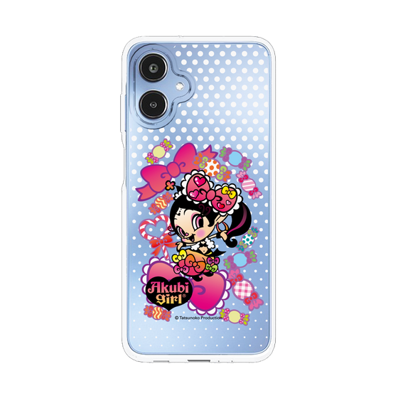 スリムプロテクションケース［ アクビガール - キャンディーリボン ］