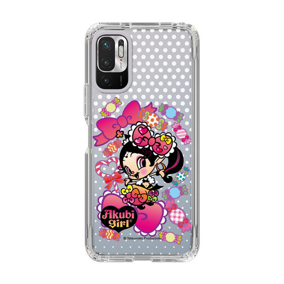 スリムプロテクションケース［ アクビガール - キャンディーリボン ］