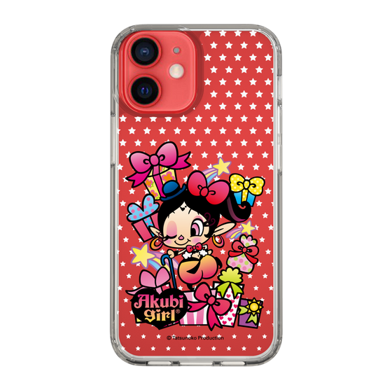 スリムプロテクションケース［ アクビガール - プレゼントリボン ］
