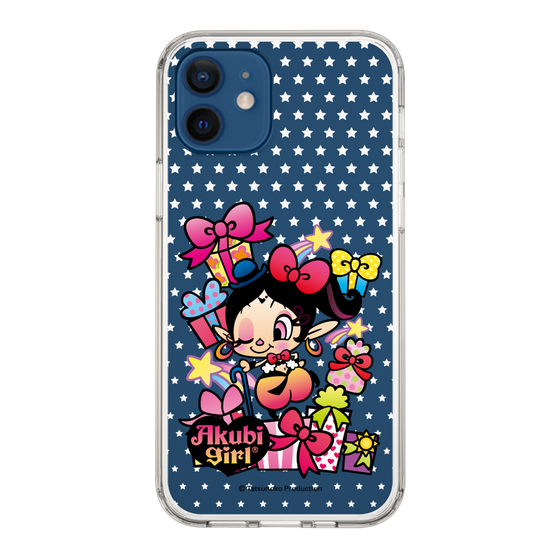 スリムプロテクションケース［ アクビガール - プレゼントリボン ］