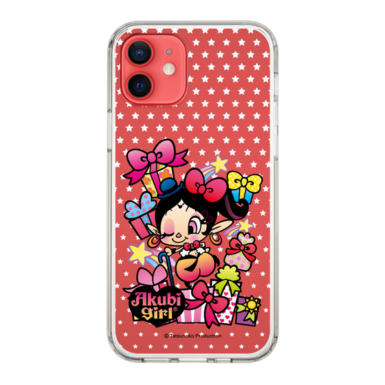 スリムプロテクションケース［ アクビガール - プレゼントリボン ］