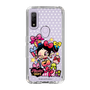 スリムプロテクションケース［ アクビガール - プレゼントリボン ］