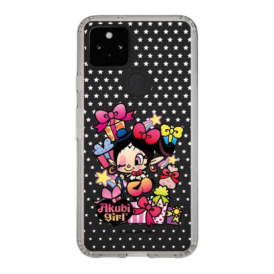 スリムプロテクションケース［ アクビガール - プレゼントリボン ］