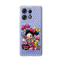 スリムプロテクションケース［ アクビガール - プレゼントリボン ］