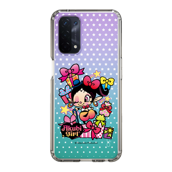 スリムプロテクションケース［ アクビガール - プレゼントリボン ］