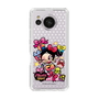 スリムプロテクションケース［ アクビガール - プレゼントリボン ］