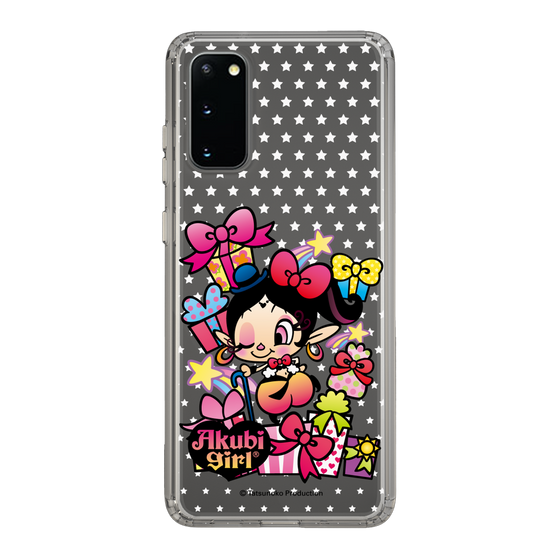 スリムプロテクションケース［ アクビガール - プレゼントリボン ］