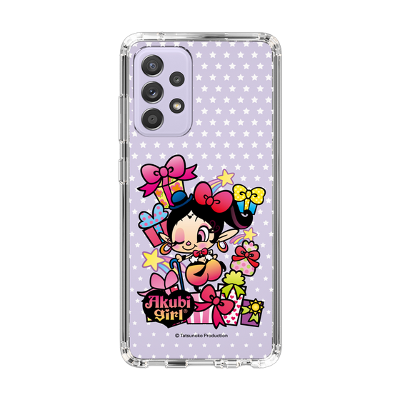 スリムプロテクションケース［ アクビガール - プレゼントリボン ］