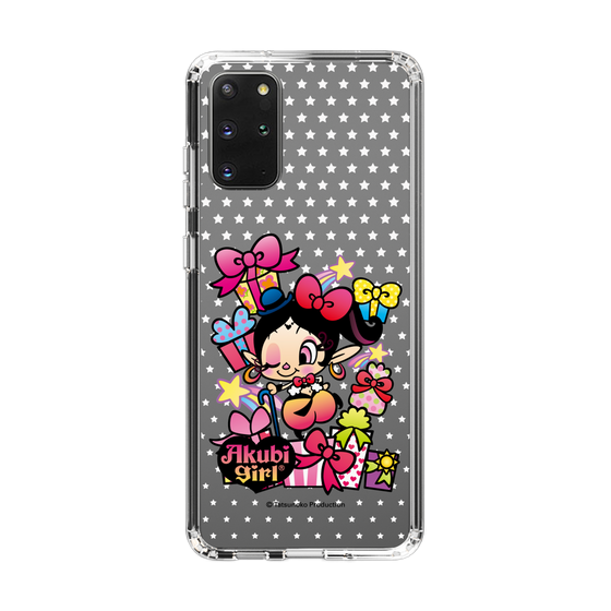 スリムプロテクションケース［ アクビガール - プレゼントリボン ］