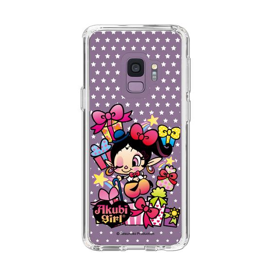 スリムプロテクションケース［ アクビガール - プレゼントリボン ］