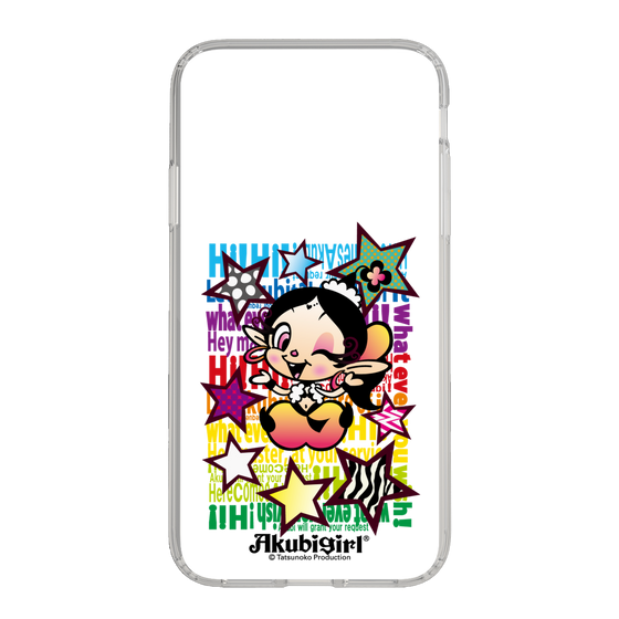 スリムプロテクションケース［ アクビガール - スター ］