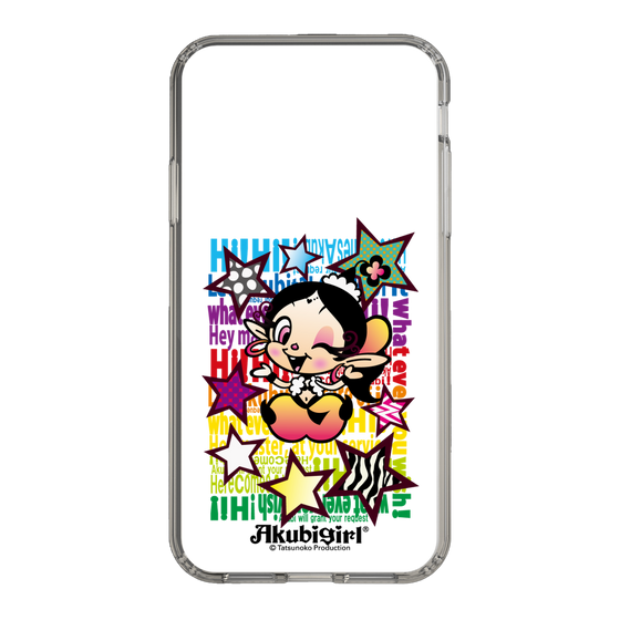 スリムプロテクションケース［ アクビガール - スター ］