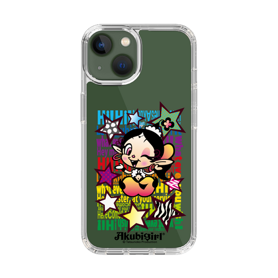 スリムプロテクションケース［ アクビガール - スター ］