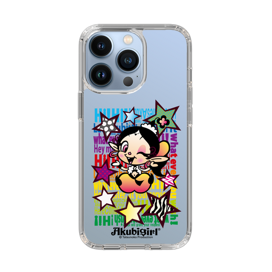スリムプロテクションケース［ アクビガール - スター ］