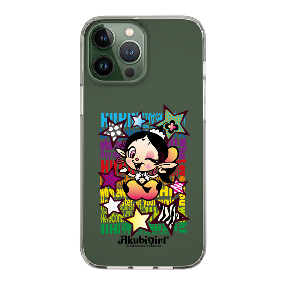 スリムプロテクションケース［ アクビガール - スター ］