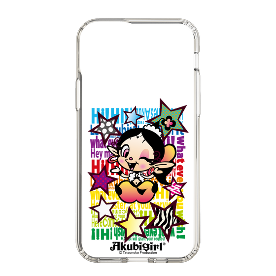 スリムプロテクションケース［ アクビガール - スター ］