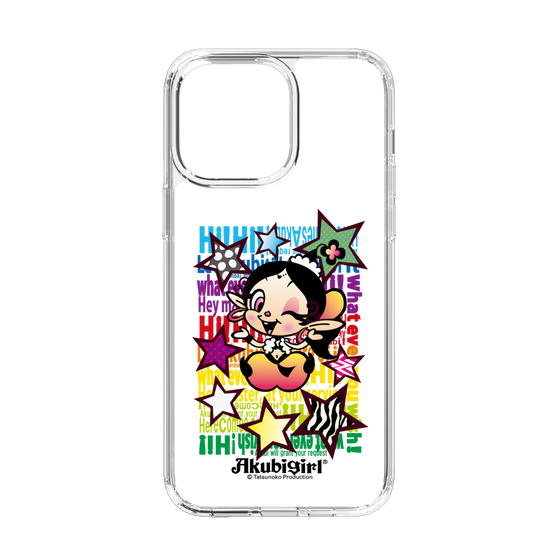 スリムプロテクションケース［ アクビガール - スター ］