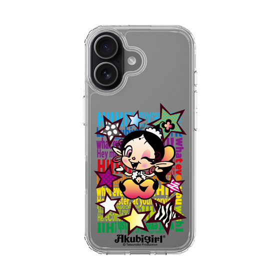 スリムプロテクションケース［ アクビガール - スター ］