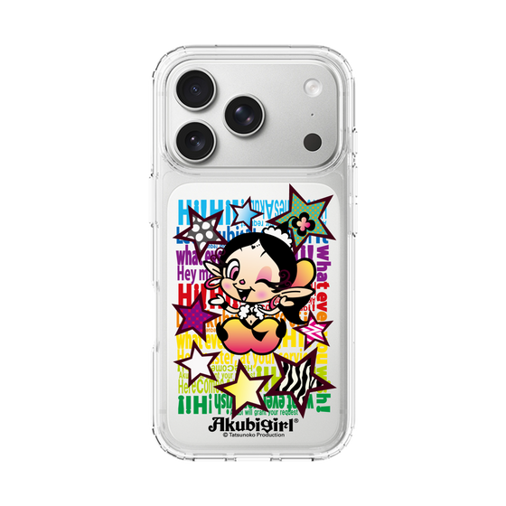 スリムプロテクションケース［ アクビガール - スター ］