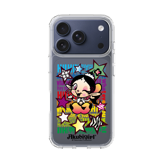 スリムプロテクションケース［ アクビガール - スター ］