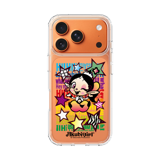 スリムプロテクションケース［ アクビガール - スター ］
