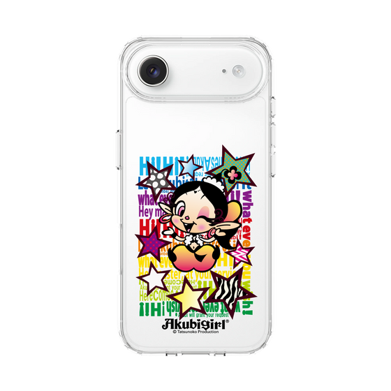 スリムプロテクションケース［ アクビガール - スター ］