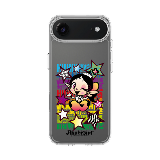 スリムプロテクションケース［ アクビガール - スター ］