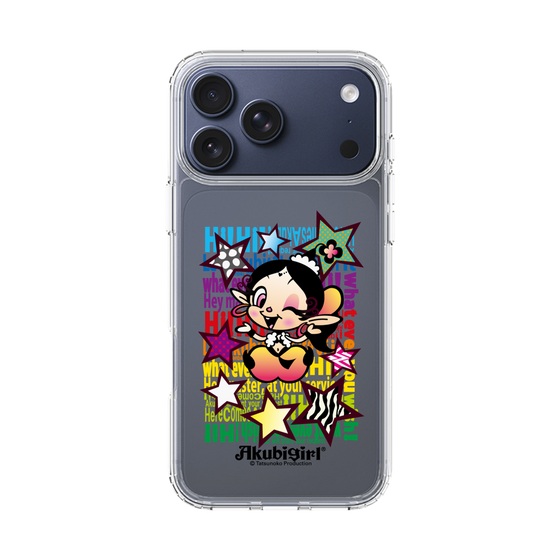 スリムプロテクションケース［ アクビガール - スター ］