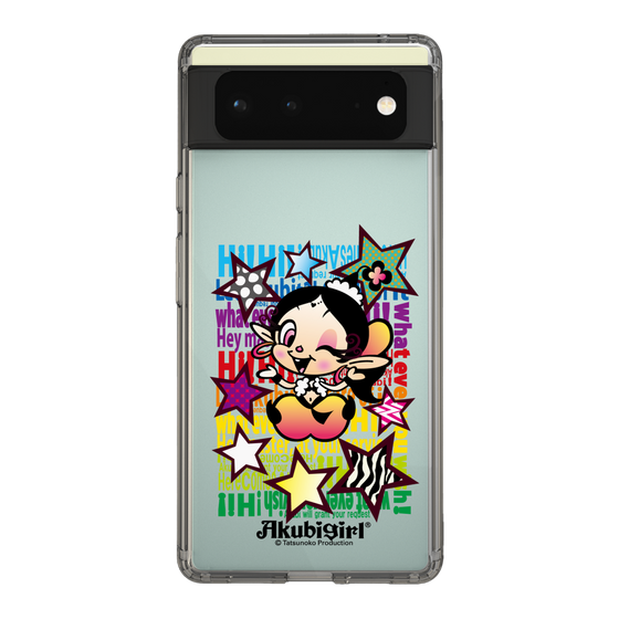 スリムプロテクションケース［ アクビガール - スター ］