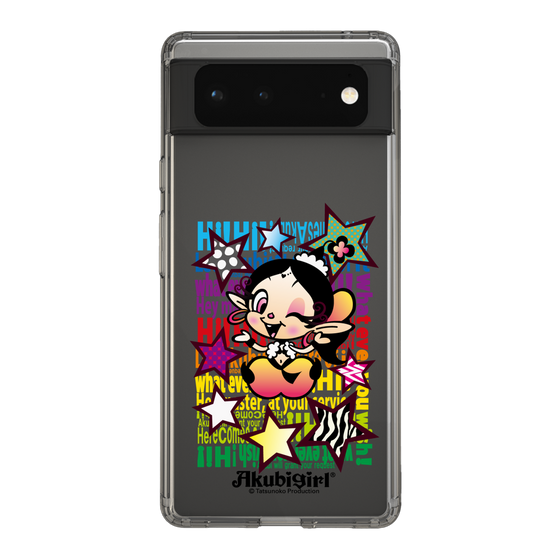 スリムプロテクションケース［ アクビガール - スター ］