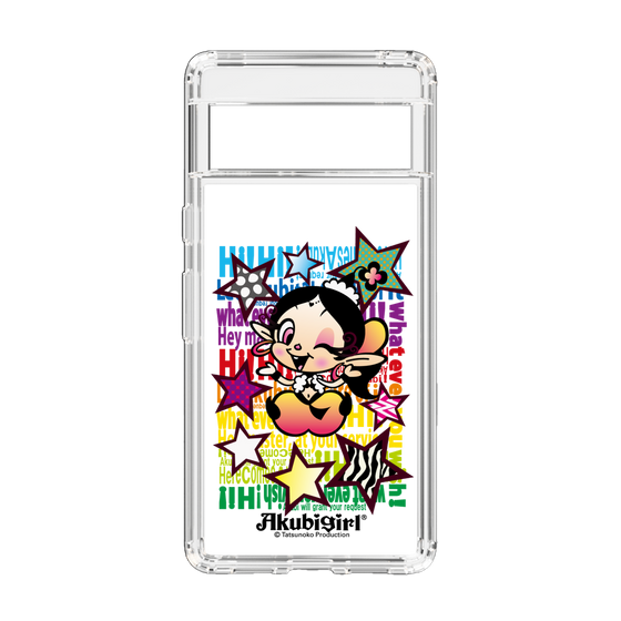 スリムプロテクションケース［ アクビガール - スター ］