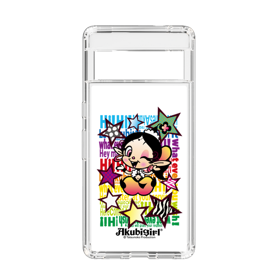スリムプロテクションケース［ アクビガール - スター ］
