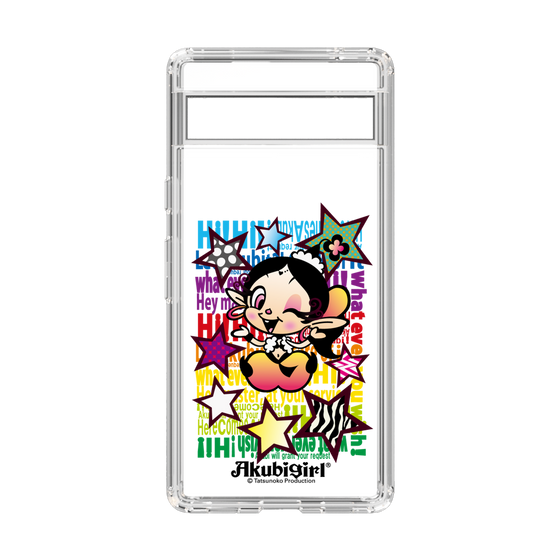 スリムプロテクションケース［ アクビガール - スター ］