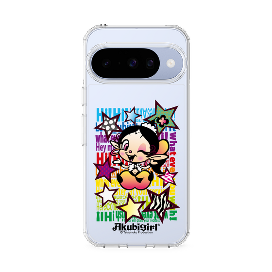 スリムプロテクションケース［ アクビガール - スター ］