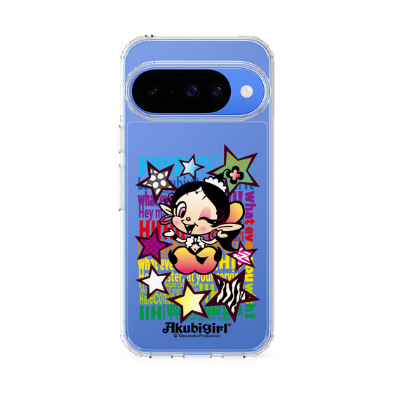 スリムプロテクションケース［ アクビガール - スター ］