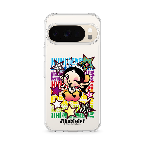 スリムプロテクションケース［ アクビガール - スター ］