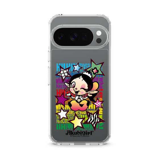 スリムプロテクションケース［ アクビガール - スター ］