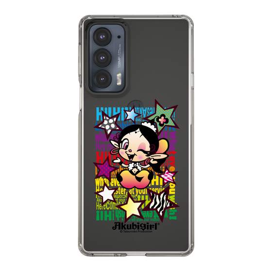 スリムプロテクションケース［ アクビガール - スター ］