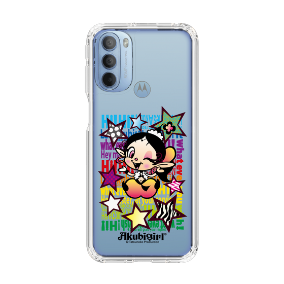 スリムプロテクションケース［ アクビガール - スター ］