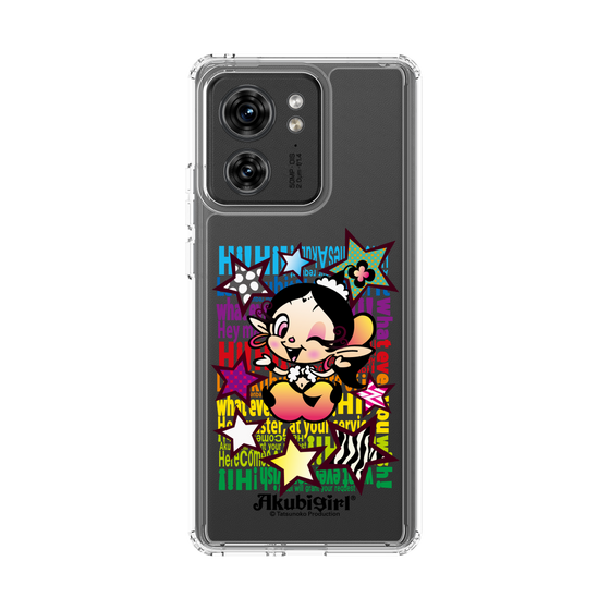 スリムプロテクションケース［ アクビガール - スター ］