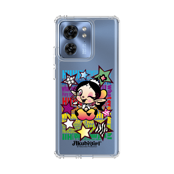 スリムプロテクションケース［ アクビガール - スター ］