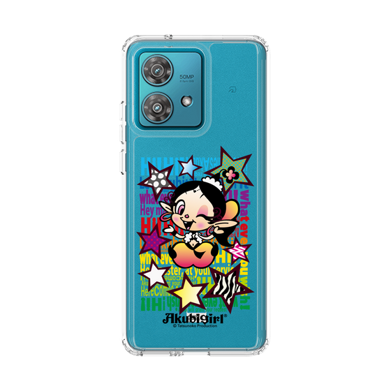 スリムプロテクションケース［ アクビガール - スター ］