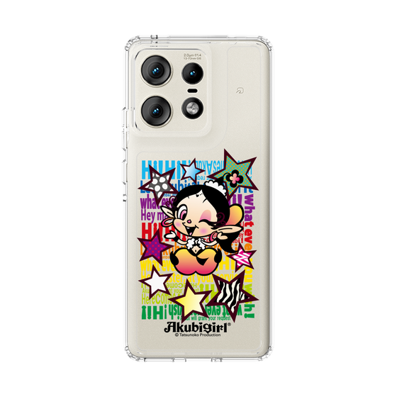 スリムプロテクションケース［ アクビガール - スター ］
